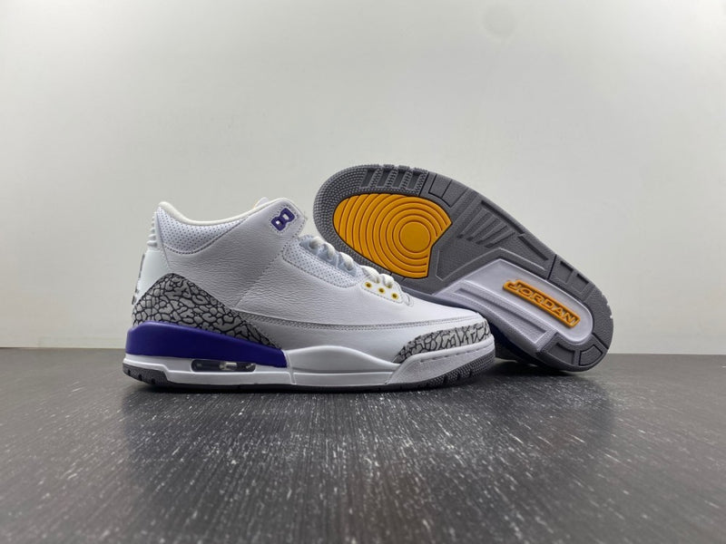 Retro Low Top Sneakers, White Yellow Purple Colorway, Lace Up Design, Casual Gift for Sneaker Fans
