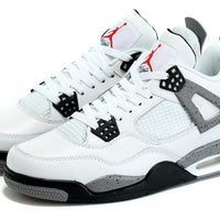Sneakers, White Gray Colorway, Lace Up Design, Casual Gift for Sneaker Fans