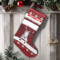 Custom Name Equine Stocking, Personalized Horse Christmas Stocking, Adorable Pony Holiday Stocking, Horse Lover Present, Rustic Farmhouse Decor
