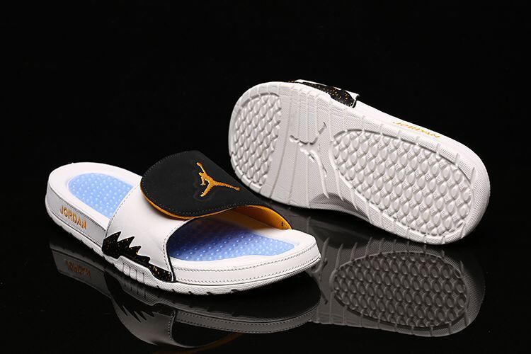 Retro Slides, Black Yellow Colorway, Slip On Design, Casual Gift for Shoe Lovers