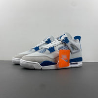 Low Top Sneakers, Blue White Gray Colorway, Lace Up Design, Casual Gift for Sneaker Fans