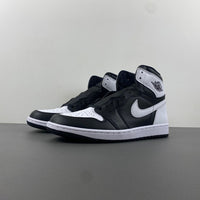High Top Sneakers, White Black Colorway, Lace Up Design, Casual Gift for Sneaker Fans