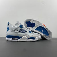 Low Top Sneakers, Blue White Gray Colorway, Lace Up Design, Casual Gift for Sneaker Fans