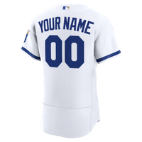 Kansas City Royals White Home Authentic Custom Jersey
