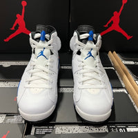 Retro Sneakers, Blue White Colorway, Lace Up Design, Casual Gift for Sneaker Fans