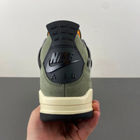 Low Top Sneakers, Army Green Black Colorway, Lace Up Design, Casual Gift for Sneaker Fans