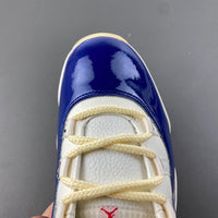 Low Top Sneakers, Beige Blue Colorway, Lace Up Design, Casual Gift for Sneaker Fans