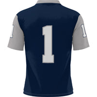 #1 New Hampshire Wildcats Football Jersey - Navy