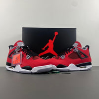 Retro Mid Top Sneakers, Red Colorway, Lace Up Design, Casual Gift for Sneaker Fans