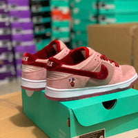 Low Top Sneakers, Pink White Colorway, Valentine Design, Lace Up Design, Casual Gift for Sneaker Fans
