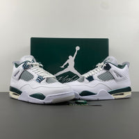 Low Top Sneakers, White Green Colorway, Lace Up Design, Casual Gift for Sneaker Fans