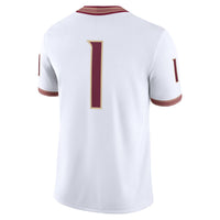#1 Florida State Seminoles Game Jersey - White