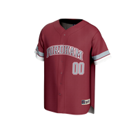 Fordham Rams Lightweight Collegiate Baseball NIL Pick-A-Player Fashion Jersey - Maroon