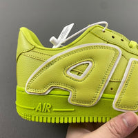 Low Top Sneakers, Neon Green Colorway, Reflective Detail, Lace Up Design, Casual Gift for Sneaker Fans