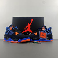 Retro Low Top Sneakers, Blue Black Orange Colorway, Lace Up Design, Casual Gift for Sneaker Fans