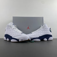 Low Top Sneakers, Blue White Navy Colorway, Lace Up Design, Casual Gift for Sneaker Fans