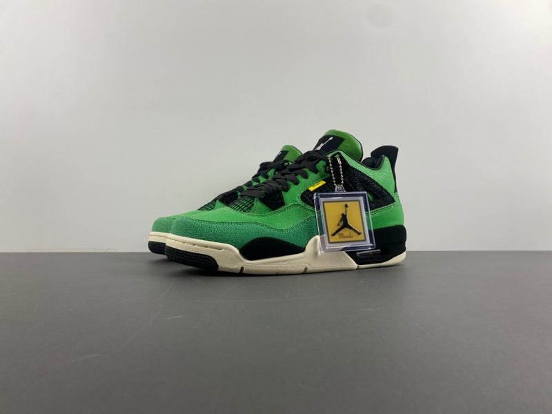 Mid Top Sneakers, Green Black Colorway, Lace Up Design, Casual Gift for Sneaker Fans