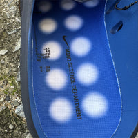 Slides, Blue Black Colorway, Slip On Design, Casual Gift for Shoe Lovers