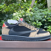 Low Top Sneakers, Black Brown Colorway, Lace Up Design, Casual Gift for Sneaker Fans