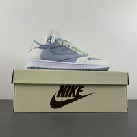 Low Top Sneakers, White Green Gray Colorway, Reverse Hook Design, Lace Up Design, Casual Gift for Sneaker Fans