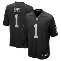 Las Vegas Raiders Marcus Epps Black Game Player Jersey