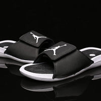 Slides, White Black Colorway, Slip On Design, Casual Gift for Shoe Lovers