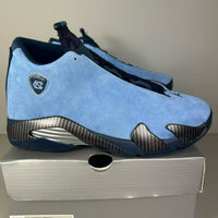 Retro Low Top Sneakers, Blue Black Colorway, Lace Up Design, Casual Gift for Sneaker Fans
