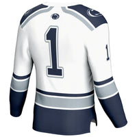 #1 Penn State Nittany Lions Hockey Jersey - White
