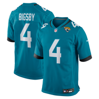 Jacksonville Jaguars Tank Bigsby Teal Game Jersey