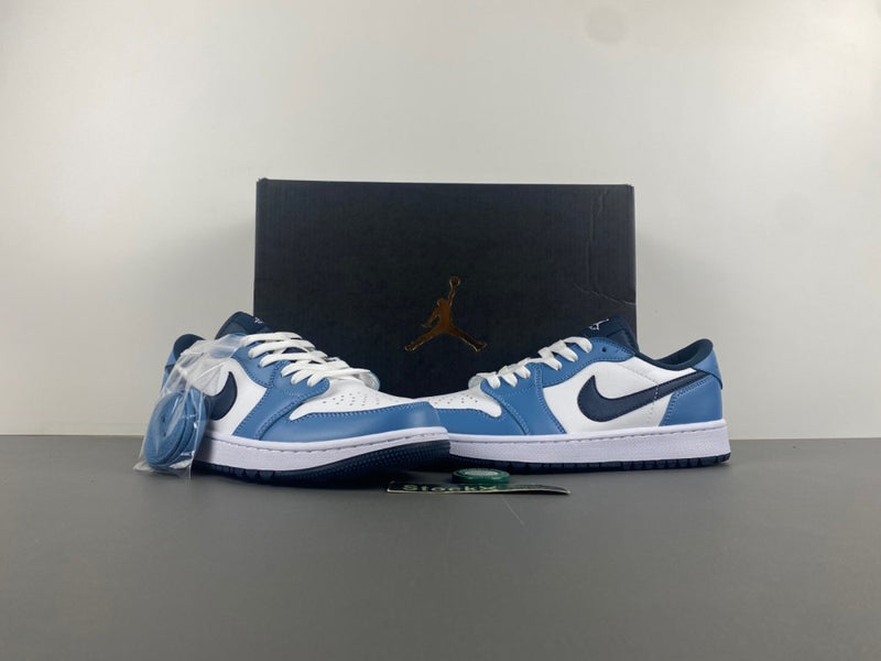 Low Top Sneakers, Blue White Black Colorway, Lace Up Design, Casual Gift for Sneaker Fans