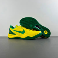 Low Top Sneakers, Green Yellow Colorway, Lace Up Design, Casual Gift for Sneaker Fans