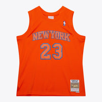 New York Knicks Marcus Camby 2012 Day Authentic Jersey - Orange