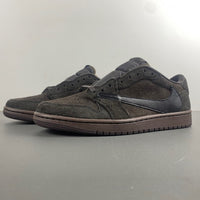 Low Top Sneakers, Black Brown Colorway, Lace Up Design, Casual Gift for Sneaker Fans