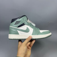 High Top Sneakers, Green Colorway, Lace Up Design, Casual Gift for Sneaker Fans