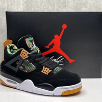Mid Top Sneakers, Black Yellow Colorway, Lace Up Design, Casual Gift for Sneaker Fans