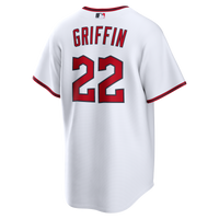 Cleveland Guardians Foster Griffin White Home Replica Jersey