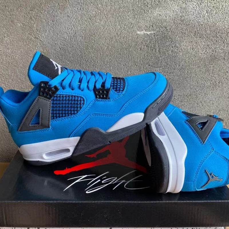 Low Top Sneakers, Blue Black Colorway, Lace Up Design, Casual Gift for Sneaker Fans