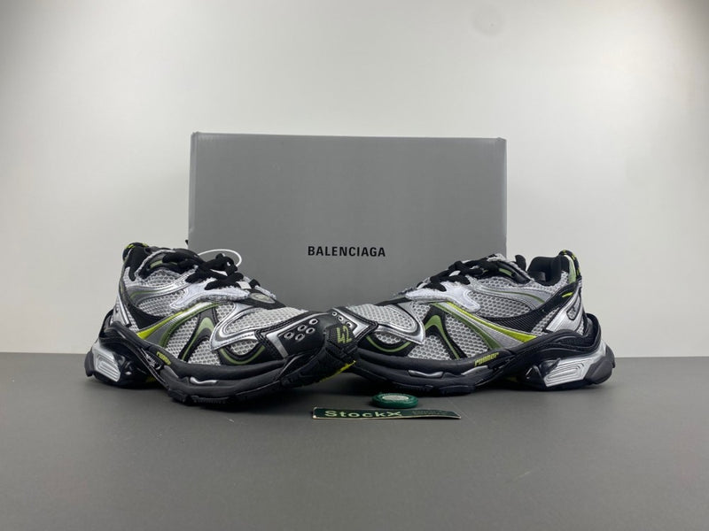 Low Top Sneakers, Black Green Silver Colorway, Lace Up Design, Casual Gift for Sneaker Fans