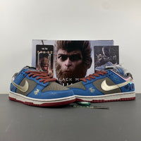 Low Top Sneakers, Blue Black Colorway, Lace Up Design, Casual Gift for Sneaker Fans