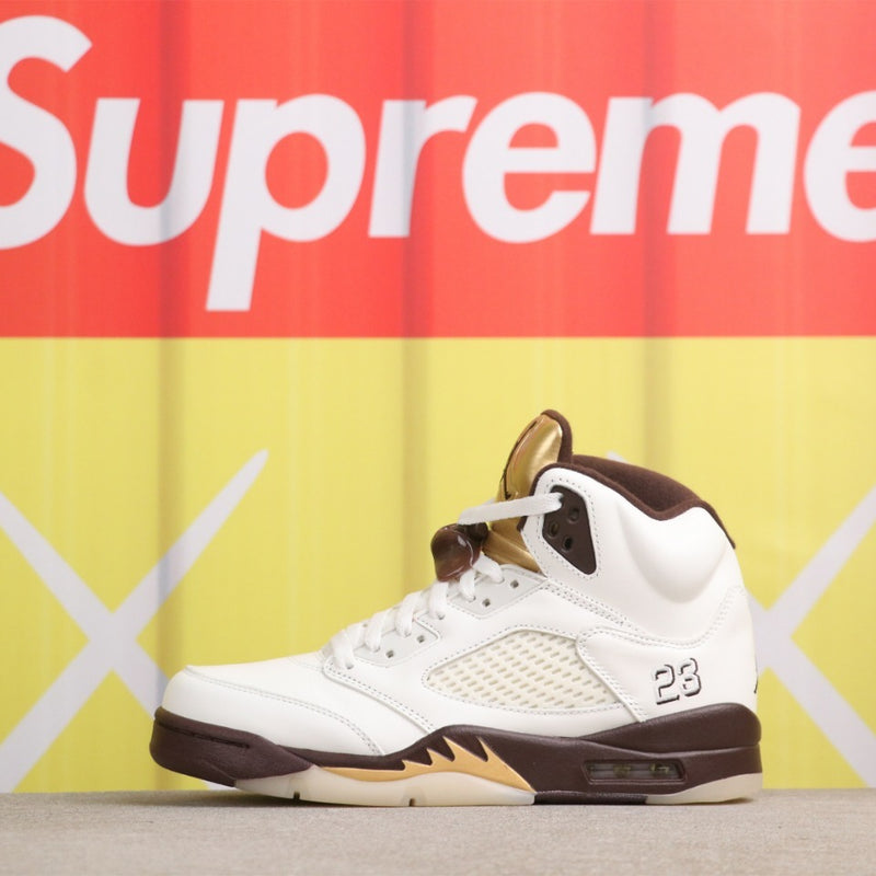 High Top Sneakers, Gold Colorway, Lace Up Design, Casual Gift for Sneaker Fans