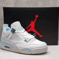 Mid Top Sneakers, Blue Colorway, Lace Up Design, Casual Gift for Sneaker Fans