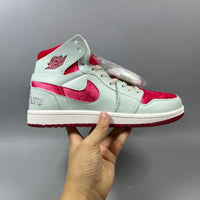 High Top Sneakers, Red Colorway, Lace Up Design, Casual Gift for Sneaker Fans