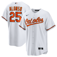 Baltimore Orioles Pete Alonso White Home Replica Jersey