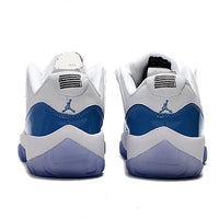 Low Top Sneakers, Blue Colorway, Lace Up Design, Casual Gift for Sneaker Fans