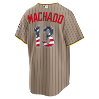 Fourth of July San Diego Padres Manny Machado Sand USA 250 Stadium Jersey