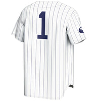 #1 BYU Cougars Lightweight Baseball Jersey - White