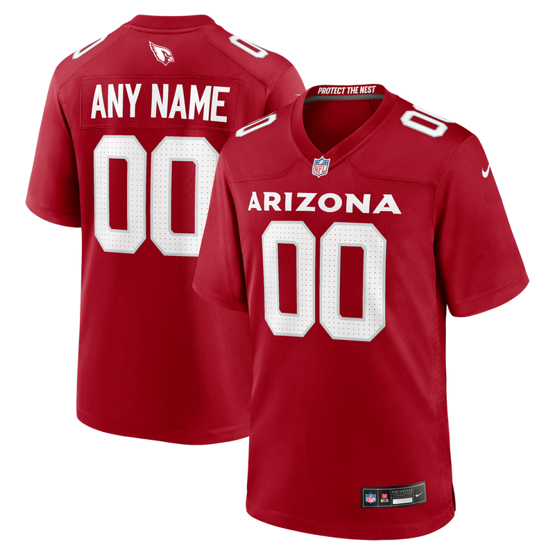 Arizona Cardinals Cardinal Custom Game Jersey