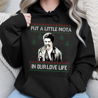 Humorous Mexican Movie Quote Holiday Hoodie, Ugly Christmas Hoodie, Retro Film Xmas Hooded Sweatshirt, Ugly Sweater Party Graphic Hoodie