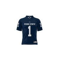 #1 Penn State Nittany Lions Lightweight Football Fashion Jersey - Navy
