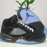 High Top Sneakers, Black Silver Colorway, Lace Up Design, Casual Gift for Sneaker Fans